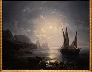 Nocturne à Capri, vers 1843 - Salvatore Fergola