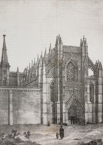 Monastère de Batalha, Portugal, de Poliorama Pittoresco, n 33, 22 mars - Salvatore Puglia