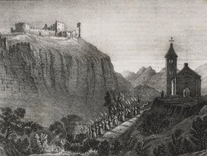 Voyage à Cappelluccia, scène de lanterne magique, collection d