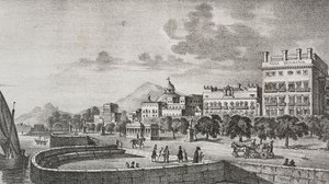 Vue du forum Bourbon et de l