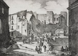 Vue de la Piazza della Fontana dell
