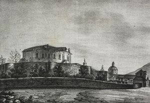 Vue du château d