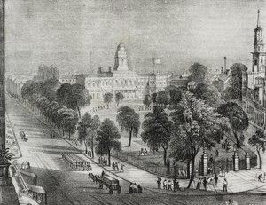 Vue du parc et de l