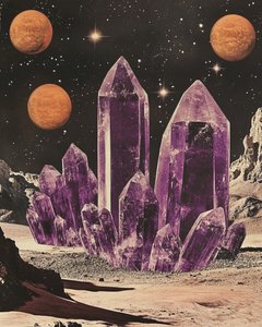 La planète de cristal violet - Samantha Hearn