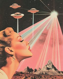 Glamour rétro et spatial - Samantha Hearn