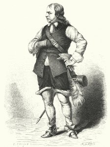 Oliver Cromwell, Lord Protecteur du Commonwealth (gravure) - Samuel (after) Cooper