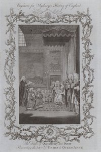 Le Duc de Queensberry et Dover présentant l