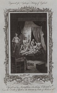 Tyrrel et ses complices étouffant Édouard V et le duc d
