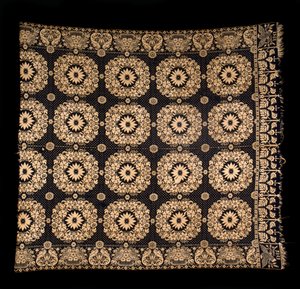 Couverture double-cloth - Samuel (attr.to) Graham
