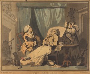 Le célibataire - Samuel Alken after H. Wigstead