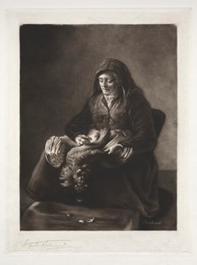 La mère de Rembrandt, 19e-20e siècle