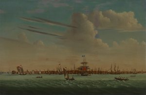 Vue de Charleston - Samuel Barnard