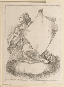 Femme avec un tissu dans les mains (Diverses conceptions) - Samuel Bottschild