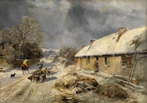 Cottage de Burns, Alloway - Samuel Bough