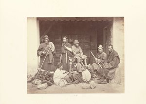 Darjeeling ; groupe de Bhooteas et de Népaulais