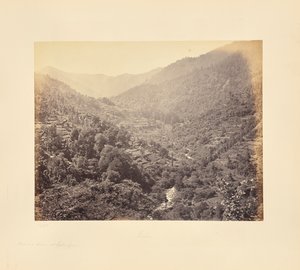 Vallée de Kulu en dessous de Rusala - Samuel Bourne