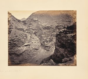 La jonction des rivières Spiti et Sutlej - Samuel Bourne