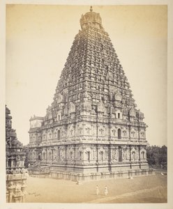 La grande Pagode, Tanjore, depuis les remparts - Samuel Bourne