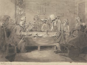 Une réunion de comité querelleuse - Samuel Collings