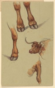 Dessin, Croquis de Narragensett, Rhode Island, 1871 - Samuel Colman