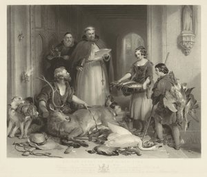 Abbaye de Bolton au temps jadis - Samuel Cousins