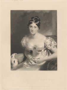 La comtesse de Blessington - Samuel Cousins