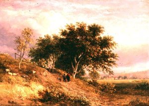 Paysage rural anglais