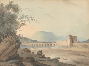 Bidzee Ghur, pris près du village de Mow [Mhow] - Samuel Davis