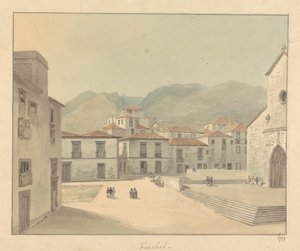 Funchal, Madère : Une Place avec une Église - Samuel Davis