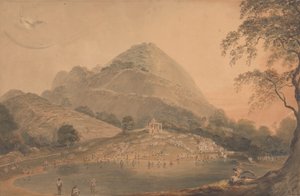Le lieu de villégiature annuel des Hindous à Mundar Hill près de Bhagalpur - Samuel Davis