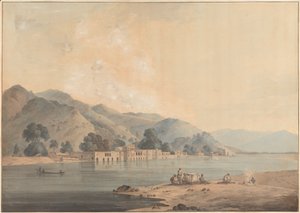 Le Hurduar regardant en amont de la rivière