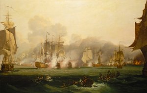 La bataille de Trafalgar, 21 octobre 1805 - Samuel Drummond