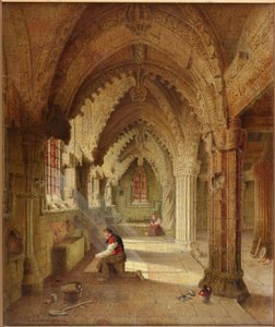 Chapelle de Rosslyn, c.1852 - Samuel Dukinfield Swarbreck
