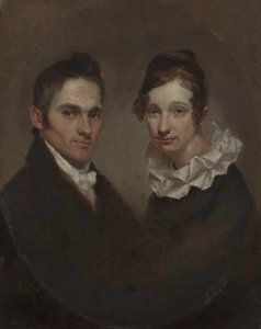 Révérend (1789-1869) et Mme Hiram Bingham (Sybil Mosely, d. 1848) - Samuel Finley Breese Morse