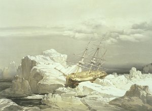 Position critique du H.M.S. Investigator sur la côte nord de l