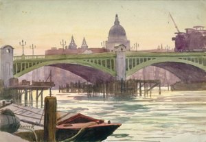 Pont de Southwark, Londres, 1930 - Samuel Harry Hancock