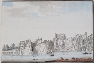 Château de Chepstow - Samuel Hieronymous Grimm