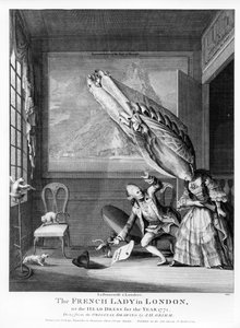 La dame française à Londres ou La coiffure de l
