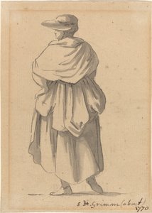 Une paysanne - Samuel Hieronymus Grimm