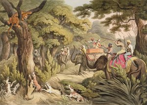 Chasse au léopard, de 