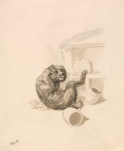 Ours et ruches - Samuel Howitt