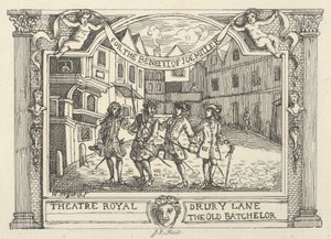 Billet de bénéfice pour Joe Miller, 1794-99 - Samuel Ireland