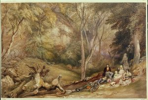 Une fête de croquis à Leigh Woods - Samuel Jackson
