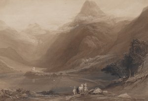 Lac de Llanberis, nord du Pays de Galles