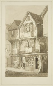Vieilles maisons, coin de Long Row, Temple Street - Samuel Jackson