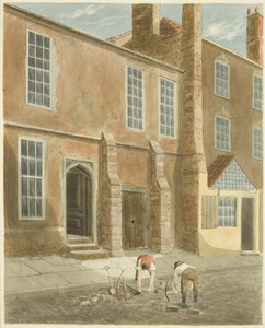 Vestiges du château de Bristol sur une maison à Castle Green