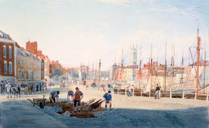 Parade de Saint-Augustin, Bristol, vers 1810