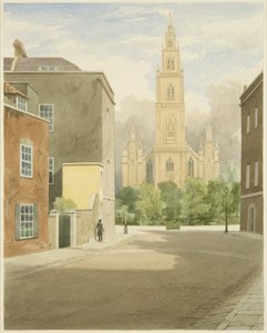 Église Saint-Paul, Portland Square, depuis Surrey Street - Samuel Jackson