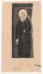 Homme chauve - Samuel Jessurun de Mesquita (signed by artist)