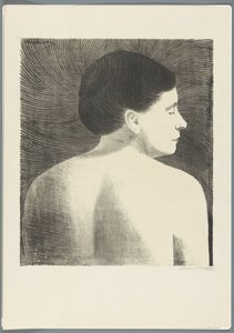 Nu féminin vu de dos - Samuel Jessurun de Mesquita (signed by artist)